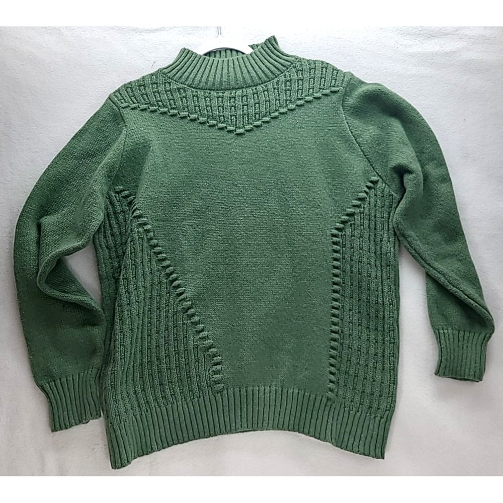 2XL Sculpted Sweater Avocado‎ Green